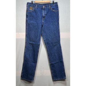 Cinch Up Jeans Men's 36x36 Green Label Western Denim Straight Blue Medium Wash